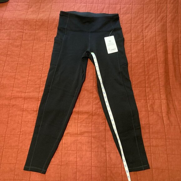 Athleta Pants - Athleta Polartec Black Fleece Leggings